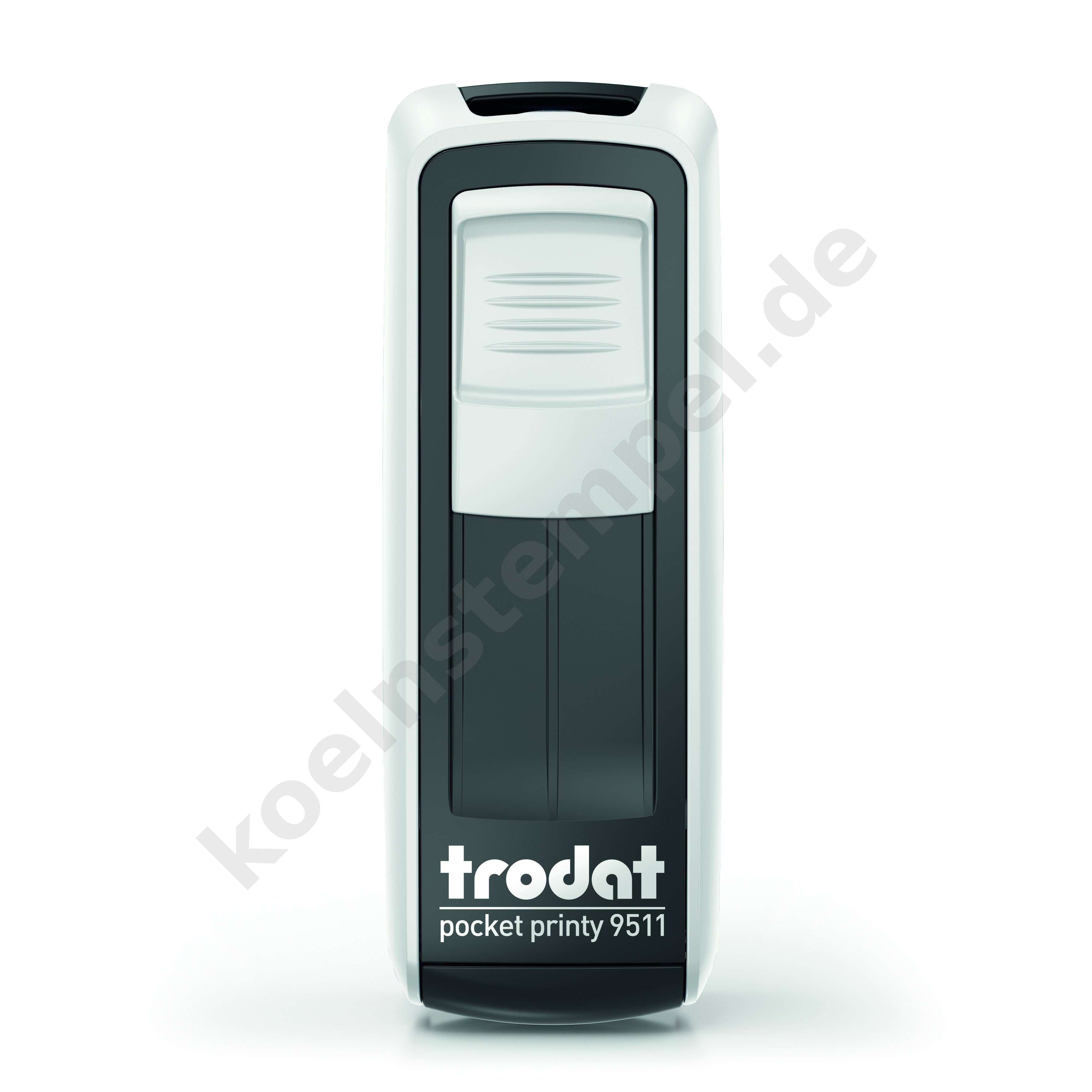 Trodat Pocket Printy 9511 arktik weiß/eco schwarz