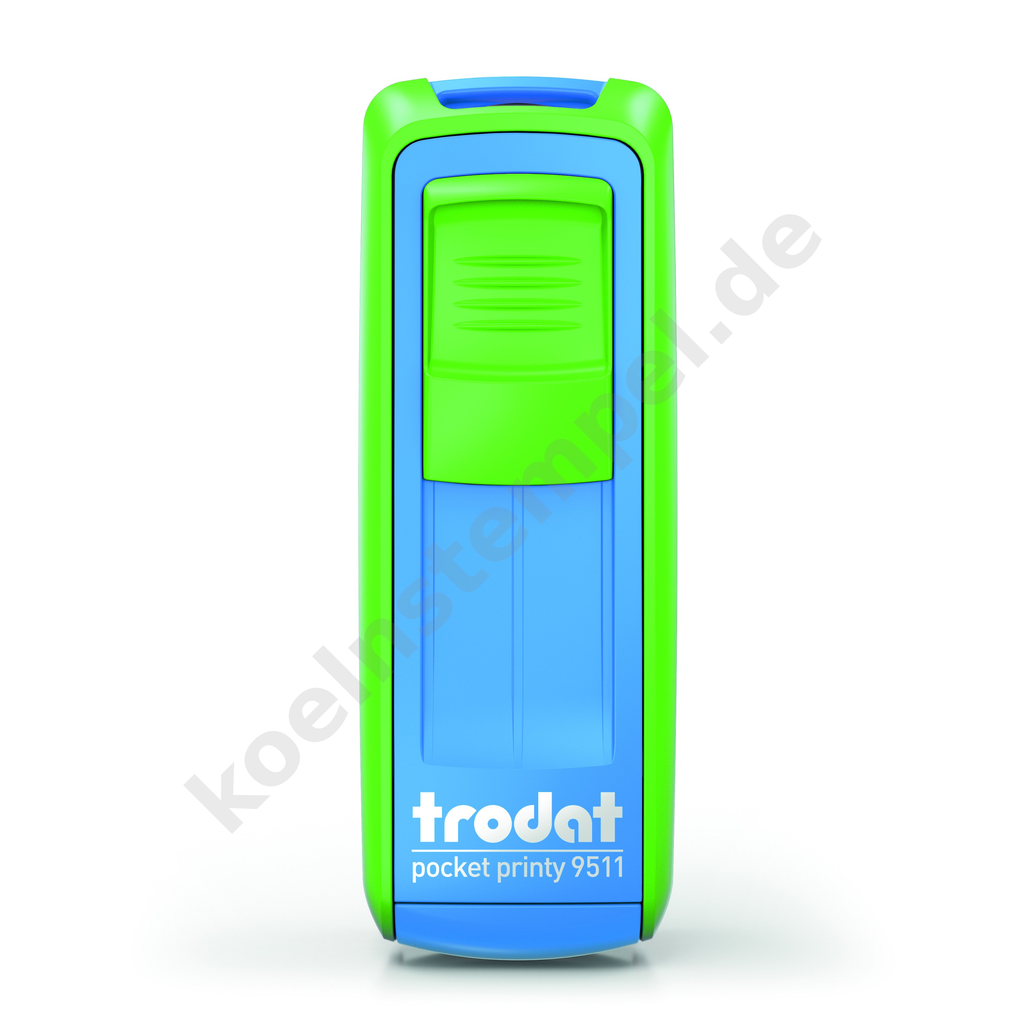 Trodat Pocket Printy 9511 grün/blau