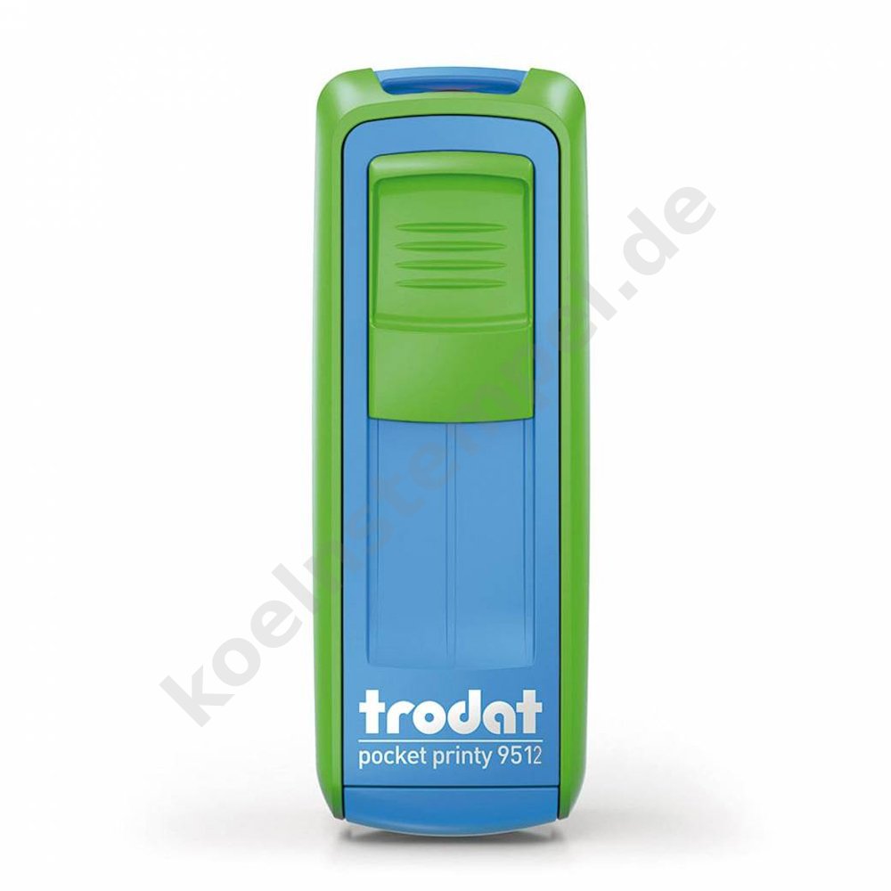 Trodat Pocket Printy 9512 himmelblau/apfelgrün