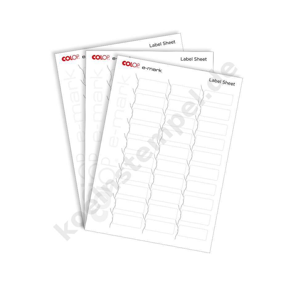 Colop E-Mark Etiketten Colop E-Mark Etiketten