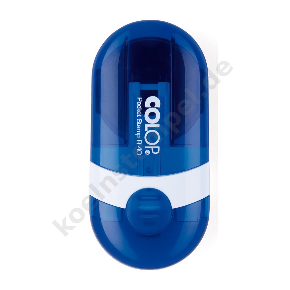 Colop Pocket Stamp R 40 blau