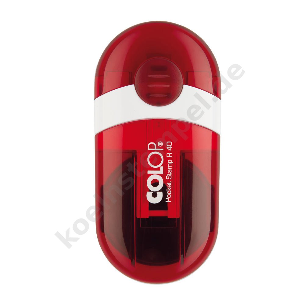 Colop Pocket Stamp R 40 Taucher rot